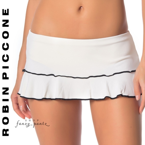 Robin Piccone Other - Robin Piconne Malia Skirted Bikini Bottom Ruffle
